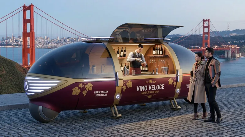 Mobile Wine Bar Hospitality Module